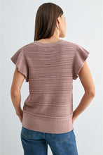Load image into Gallery viewer, Maeve Ruffle Sleeve Sweater
