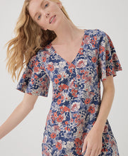 Load image into Gallery viewer, Pact Fit &amp; Flare Easy Dress | Autumn Cosmos
