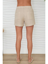 Load image into Gallery viewer, Portofino Linen Shorts | Earth Beige
