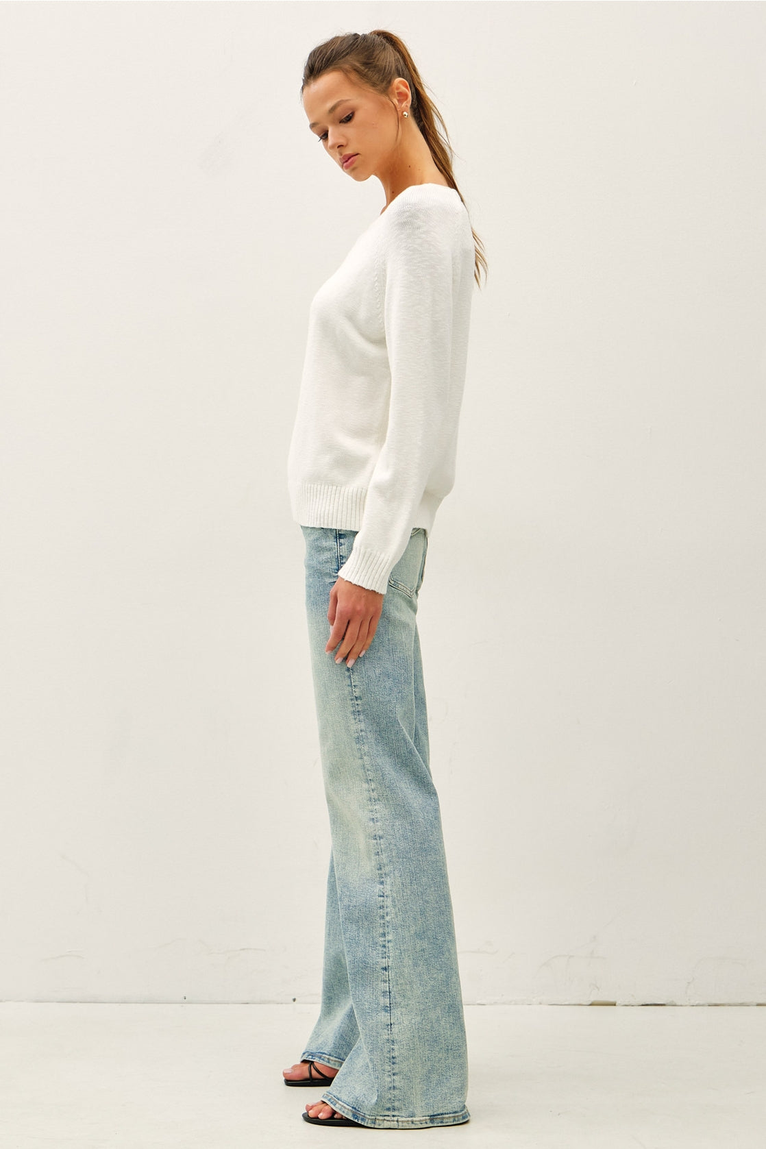 The Arden Sweater | Off White