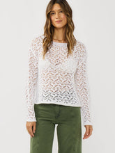 Load image into Gallery viewer, Seabreeze Crochet Pullover
