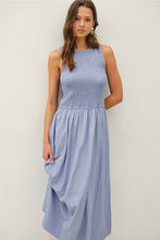 Load image into Gallery viewer, Hydrangea Coast Midi Dress

