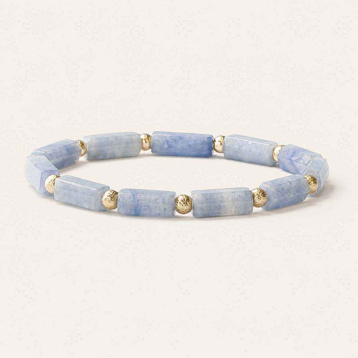 Aventurine Cube Bracelet | Blue