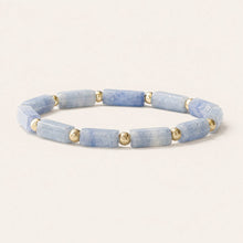 Load image into Gallery viewer, Aventurine Cube Bracelet | Blue
