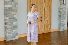 Load image into Gallery viewer, BYTAVI Lilac Tier Dress
