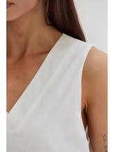 Load image into Gallery viewer, Reese Poplin Lattice Trim Mini Dress
