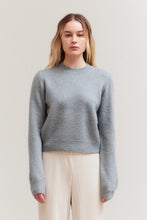Load image into Gallery viewer, Bramble Sweater | Blue Grey
