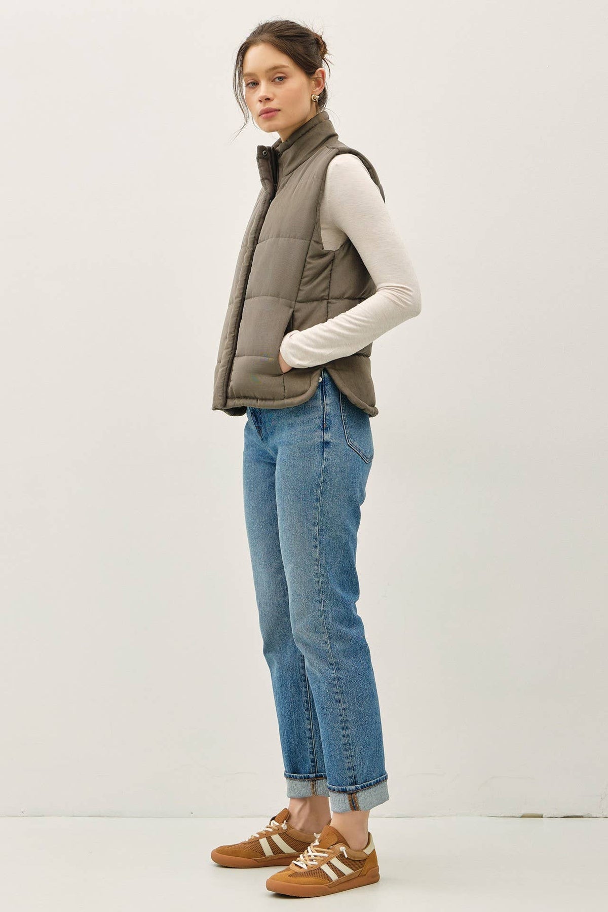 The Briarwood Vest | Olive