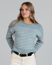 Load image into Gallery viewer, Bexley Roll Neck Striped Sweater
