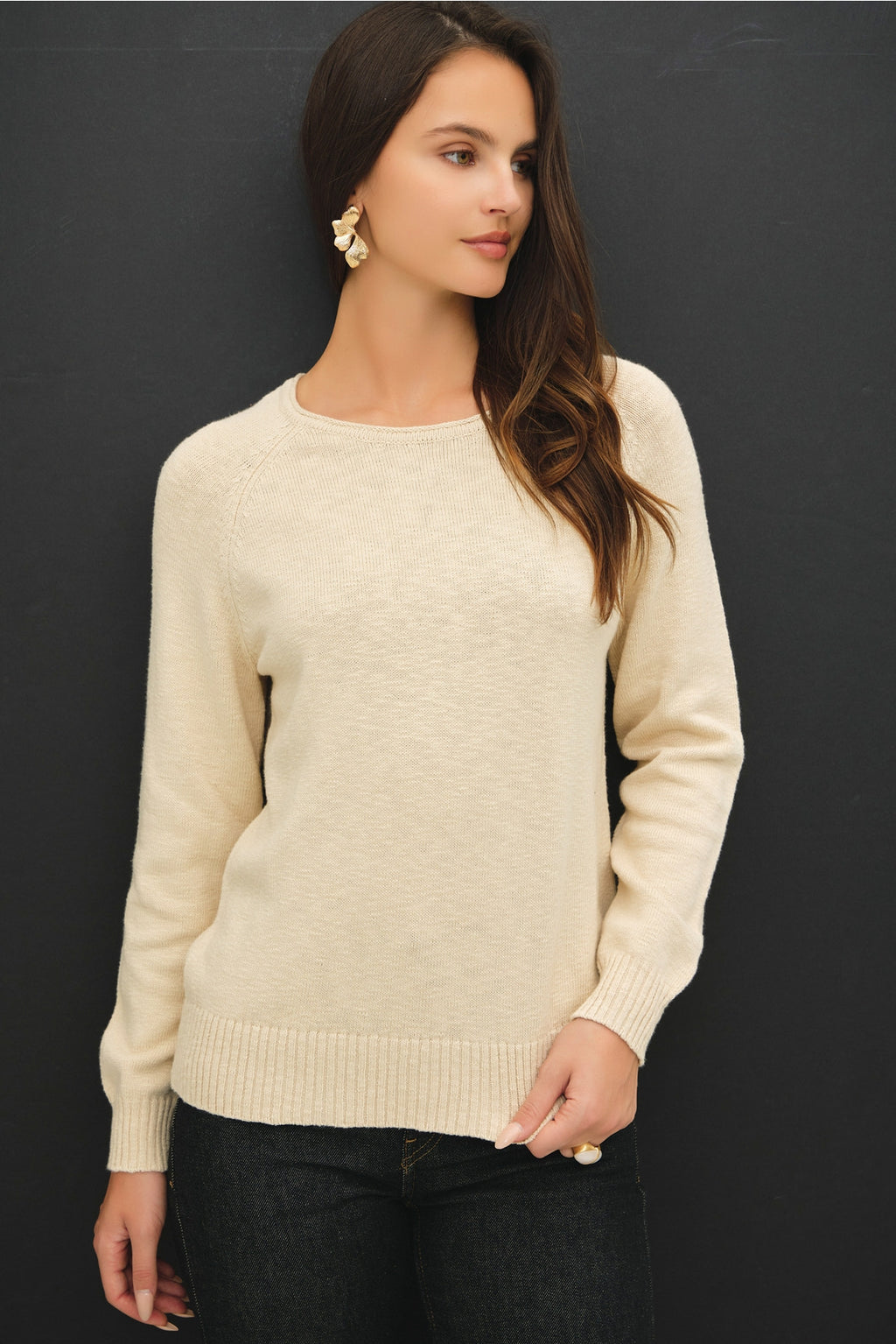The Arden Sweater | Natural