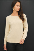 The Arden Sweater | Natural