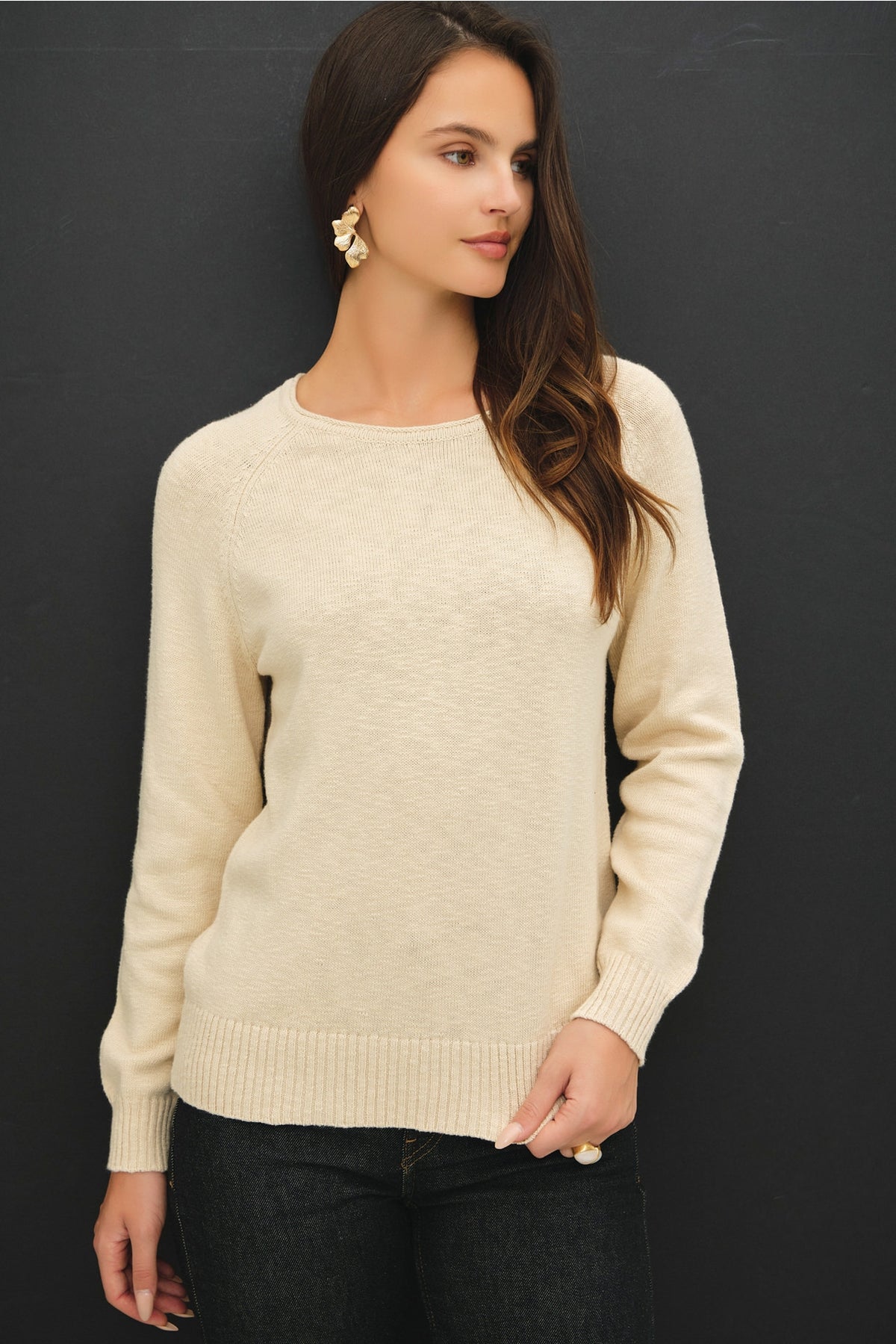 The Arden Sweater | Natural