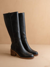 Load image into Gallery viewer, The Harriet | Black Tall Riding Boot
