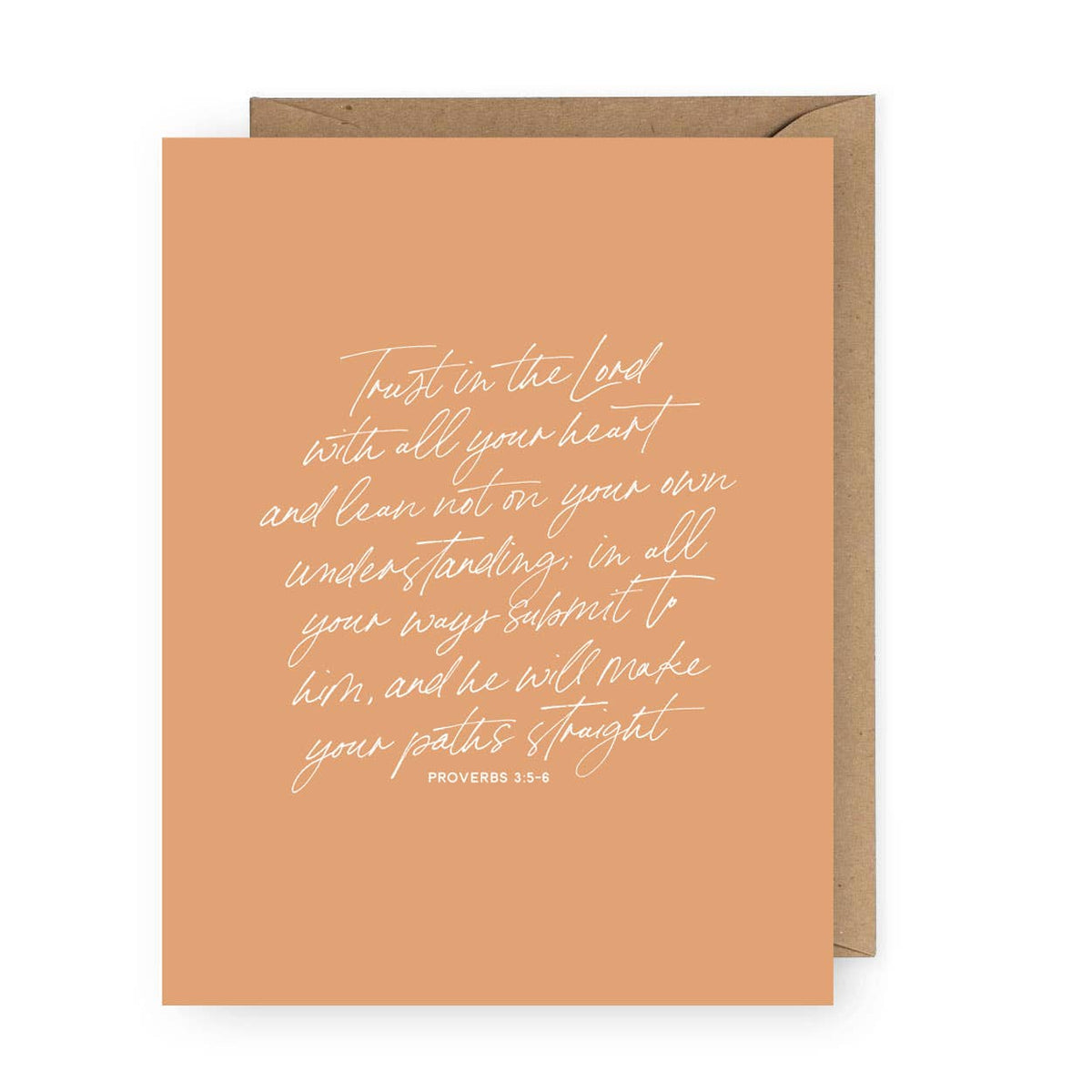 Trust in the Lord Greeting Card