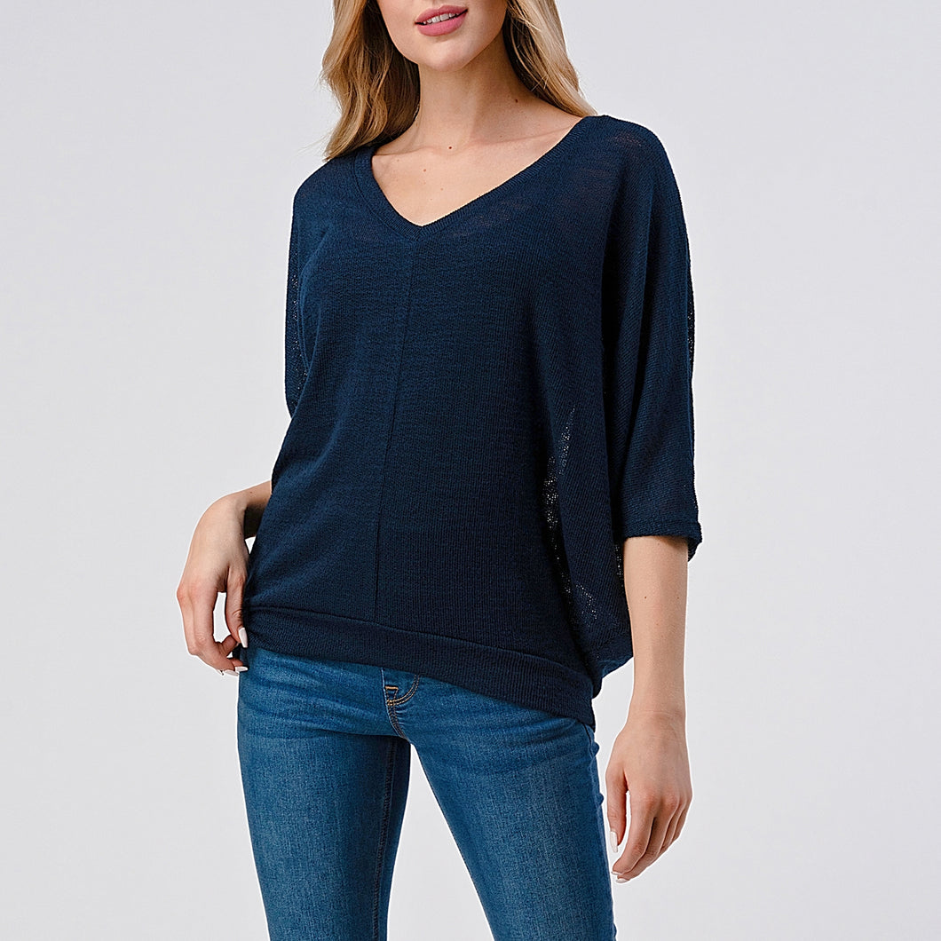 Greta Top | Navy
