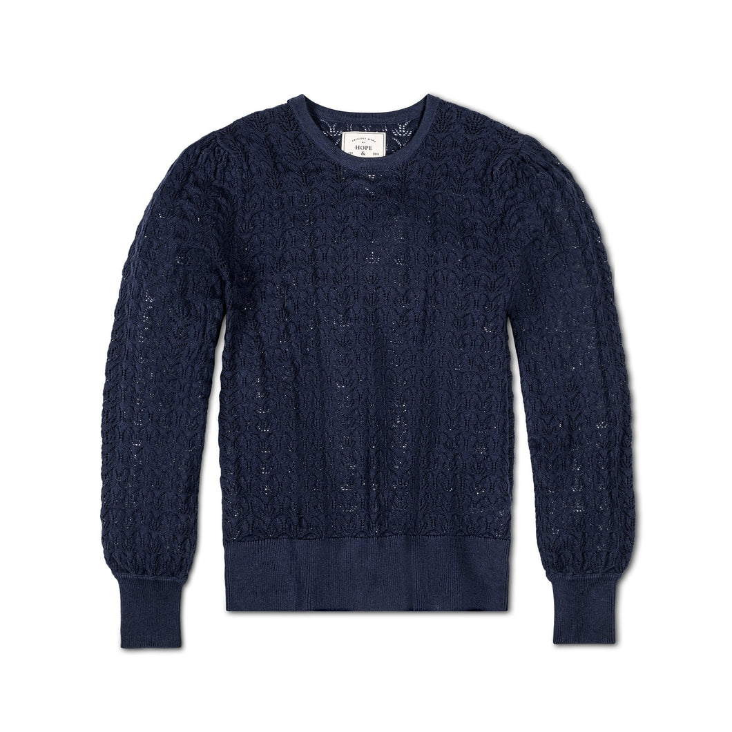 Navy Haven Sweater