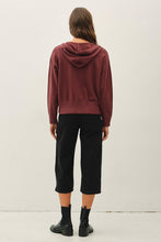 Load image into Gallery viewer, Ultra Comfy Ribbed Knit Hoodie Jacket | Choco
