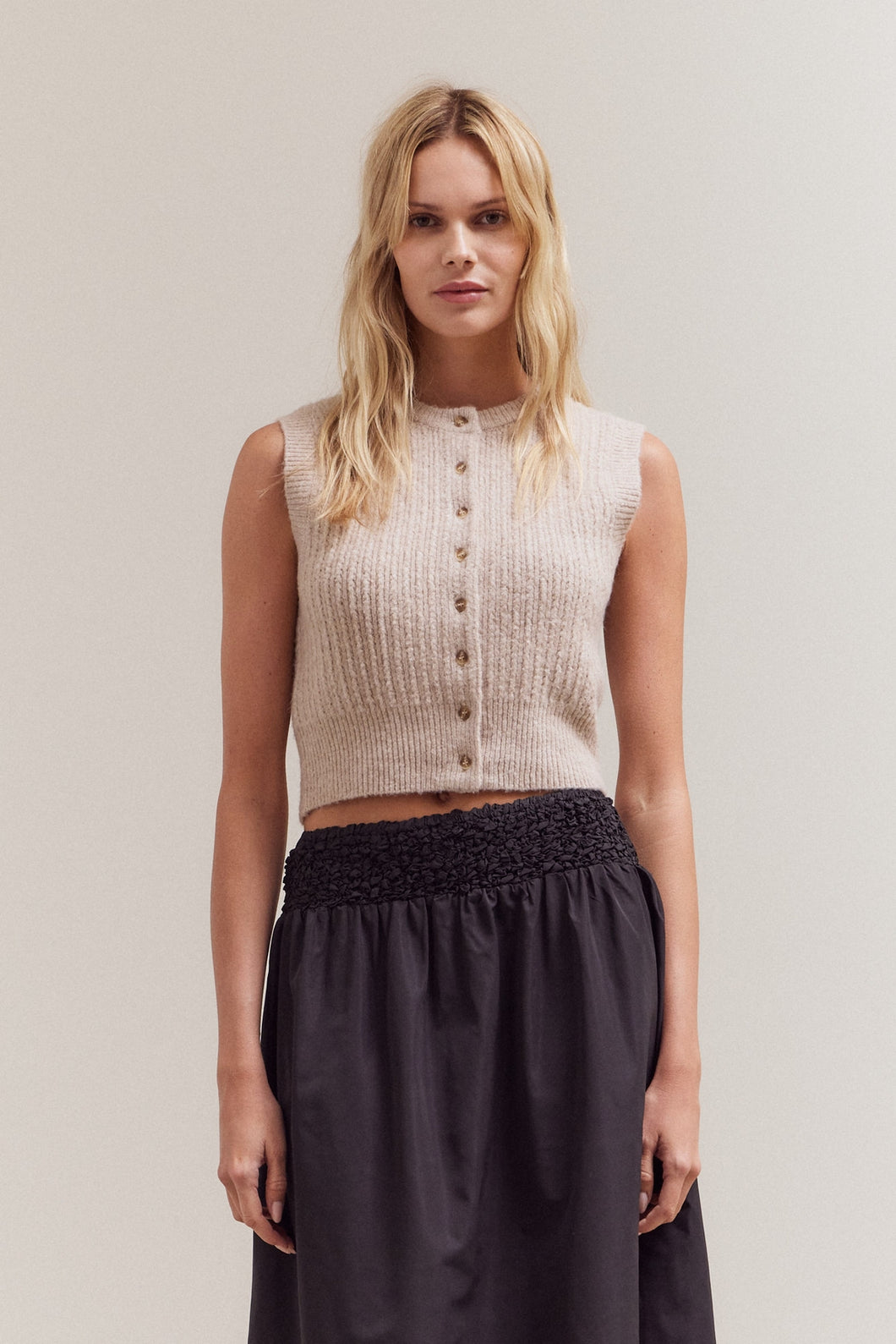 Afton Fitted Button Up