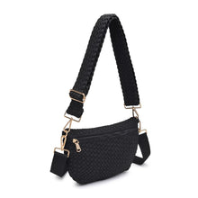 Load image into Gallery viewer, Ethereal Woven Crossbody Bag | Black
