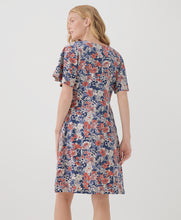 Load image into Gallery viewer, Pact Fit &amp; Flare Easy Dress | Autumn Cosmos
