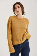 Load image into Gallery viewer, Salma Cotton Weave Pullover
