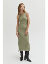 Load image into Gallery viewer, Ivanna Sheer Lurex Slip Dress
