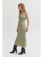 Load image into Gallery viewer, Ivanna Sheer Lurex Slip Dress
