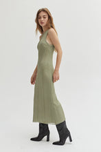 Load image into Gallery viewer, Ivanna Sheer Lurex Slip Dress
