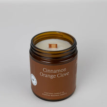 Load image into Gallery viewer, Fontana Candle Co. Cinnamon Orange Clove Essential Oil Beeswax Candle
