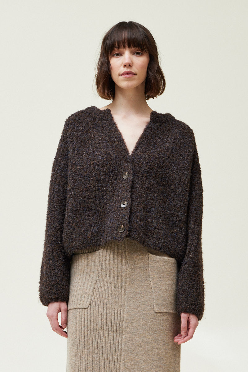 Haven Cardigan | Dark Chocolate