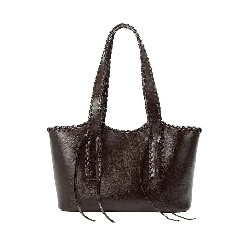 Melie Bianco Whipstitch Tote | 3 Colors Available