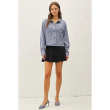 Load image into Gallery viewer, Newport Cropped Jacket | Slate Blue
