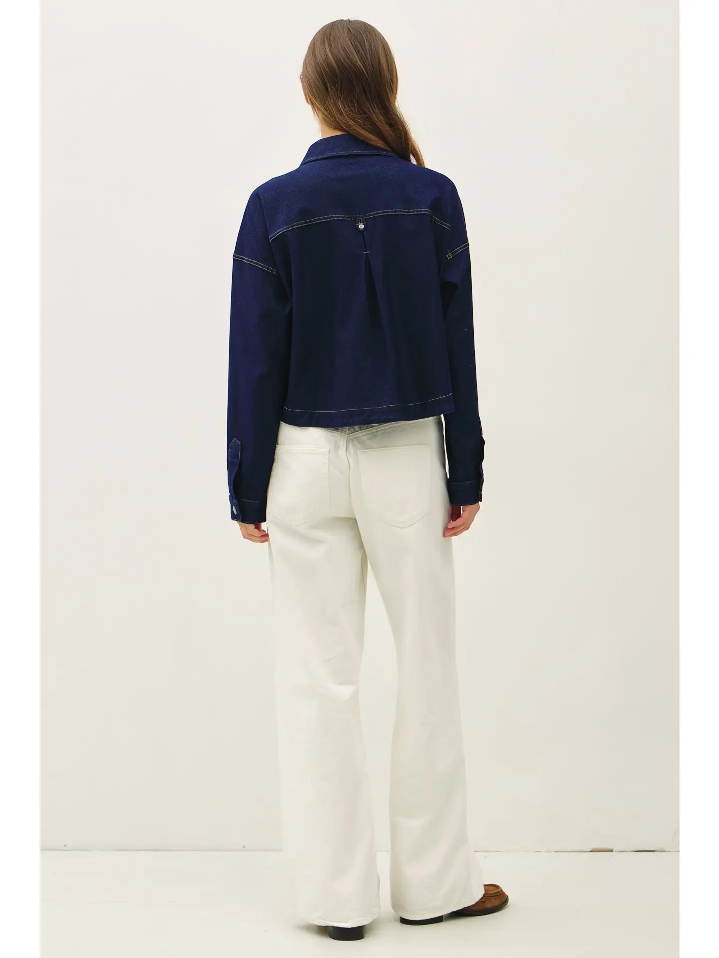 Harbor Line Denim Shacket