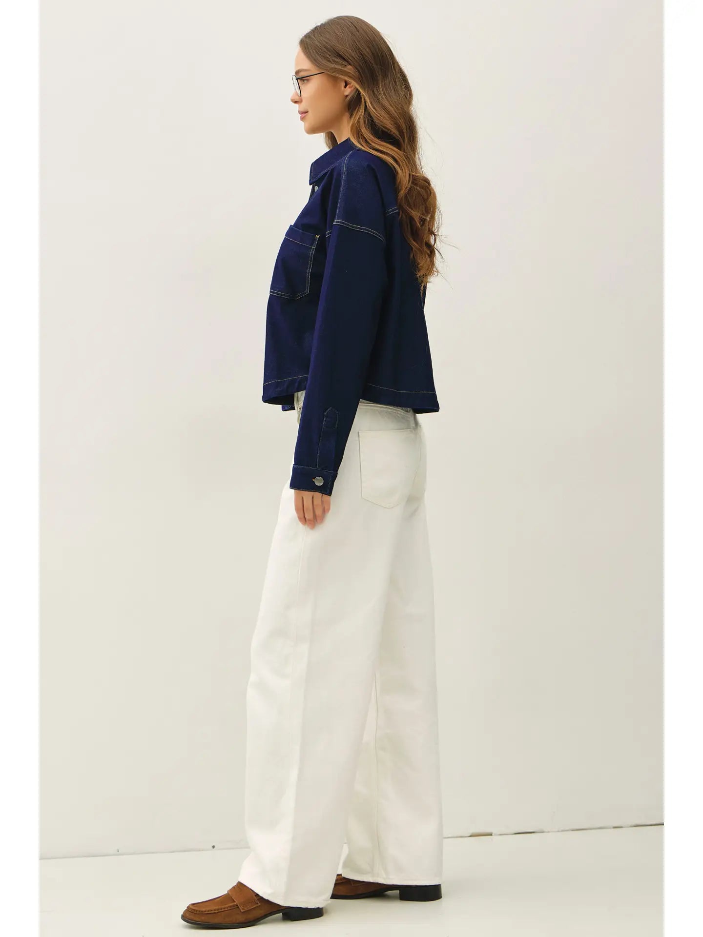 Harbor Line Denim Shacket