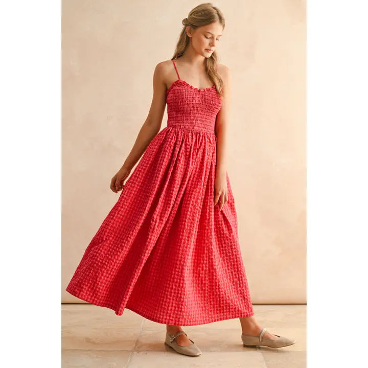 Sunwashed Picnic Maxi Dress
