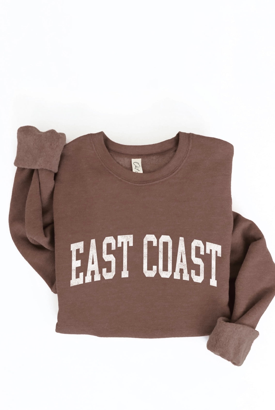 EAST COAST Sweatshirt | Chocolate