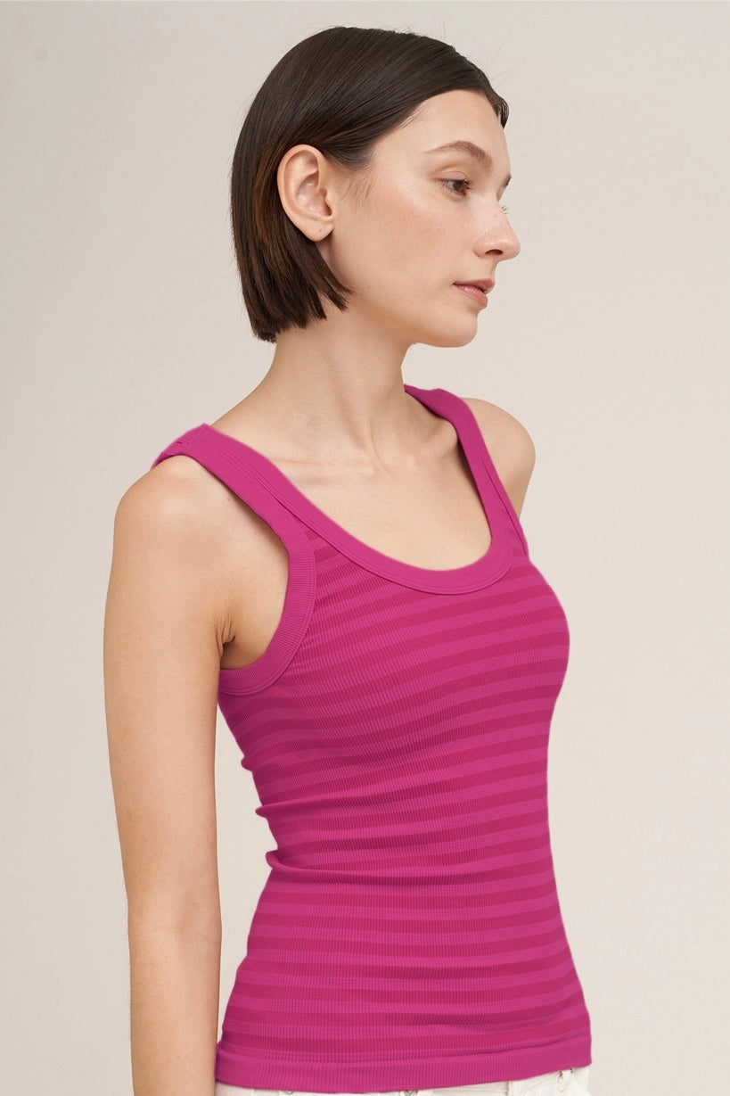Reversible Striped Tank Top | Festival