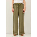 Tencel Wide Leg Pants | Caper