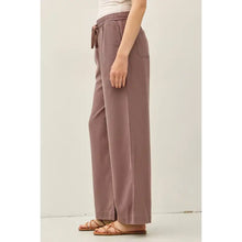 Load image into Gallery viewer, Tencel Wide Leg Pants | Cocoa
