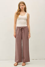 Load image into Gallery viewer, Tencel Wide Leg Pants | Cocoa
