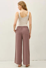 Load image into Gallery viewer, Tencel Wide Leg Pants | Cocoa
