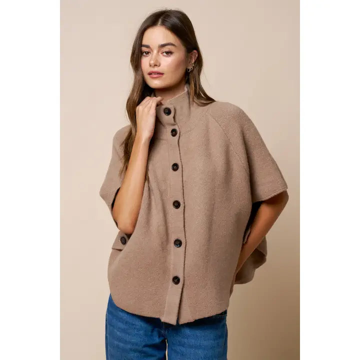 Hollis Knit Poncho