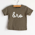 Olive Bro Script Baby & Kids Tee