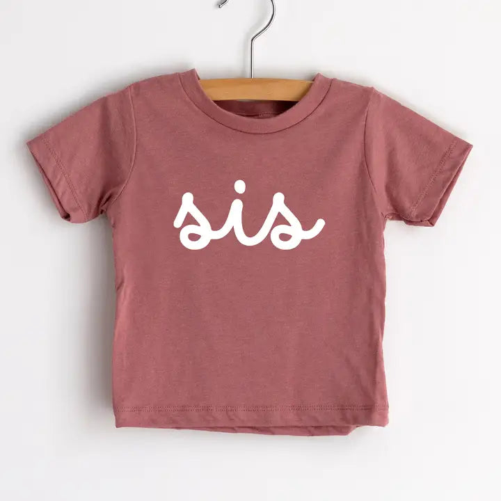Sis Script Baby & Kids Tee