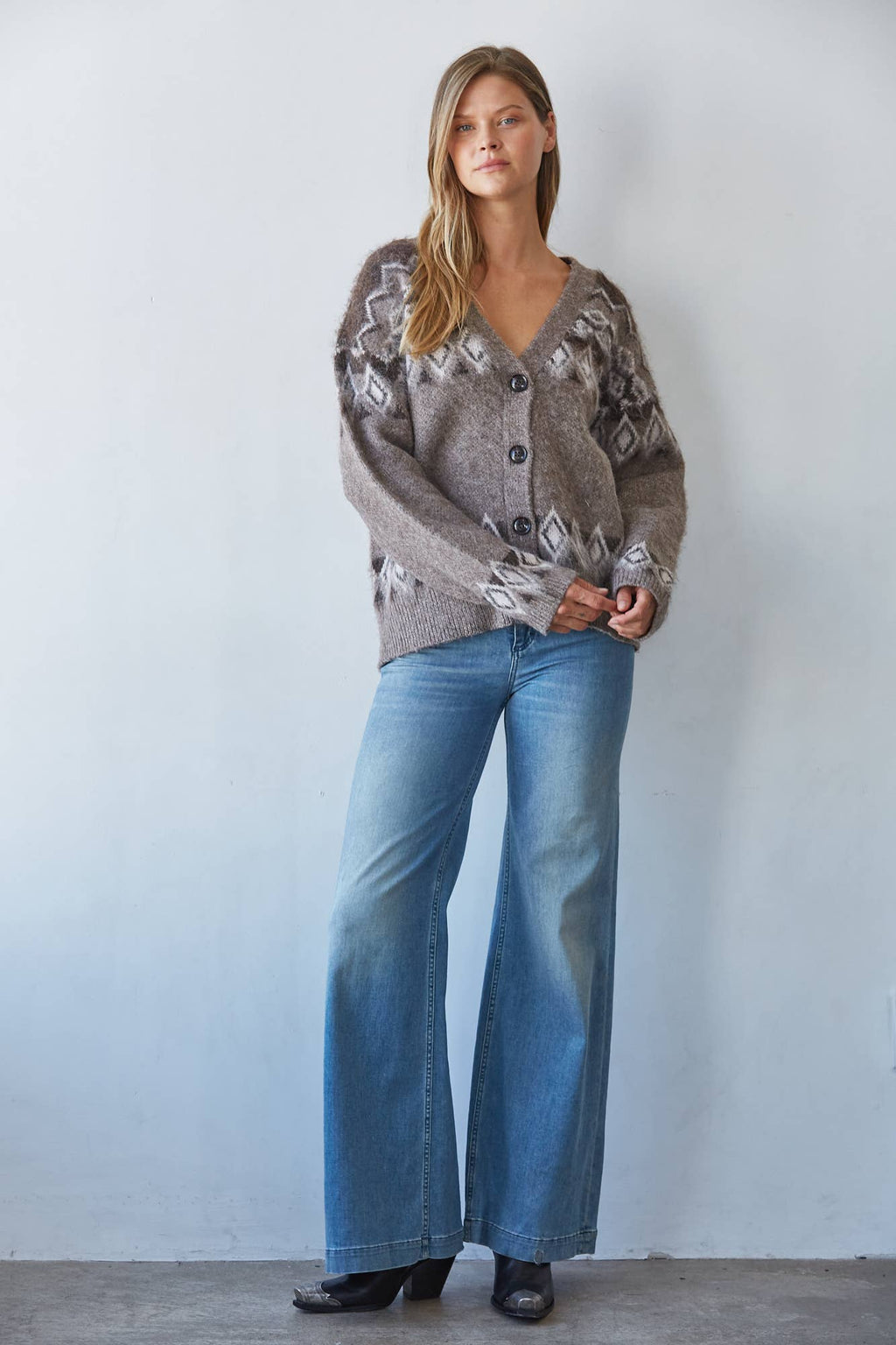 The Fireside Jacquard Cardigan