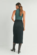 Load image into Gallery viewer, JBD Washed Black Utility Skirt
