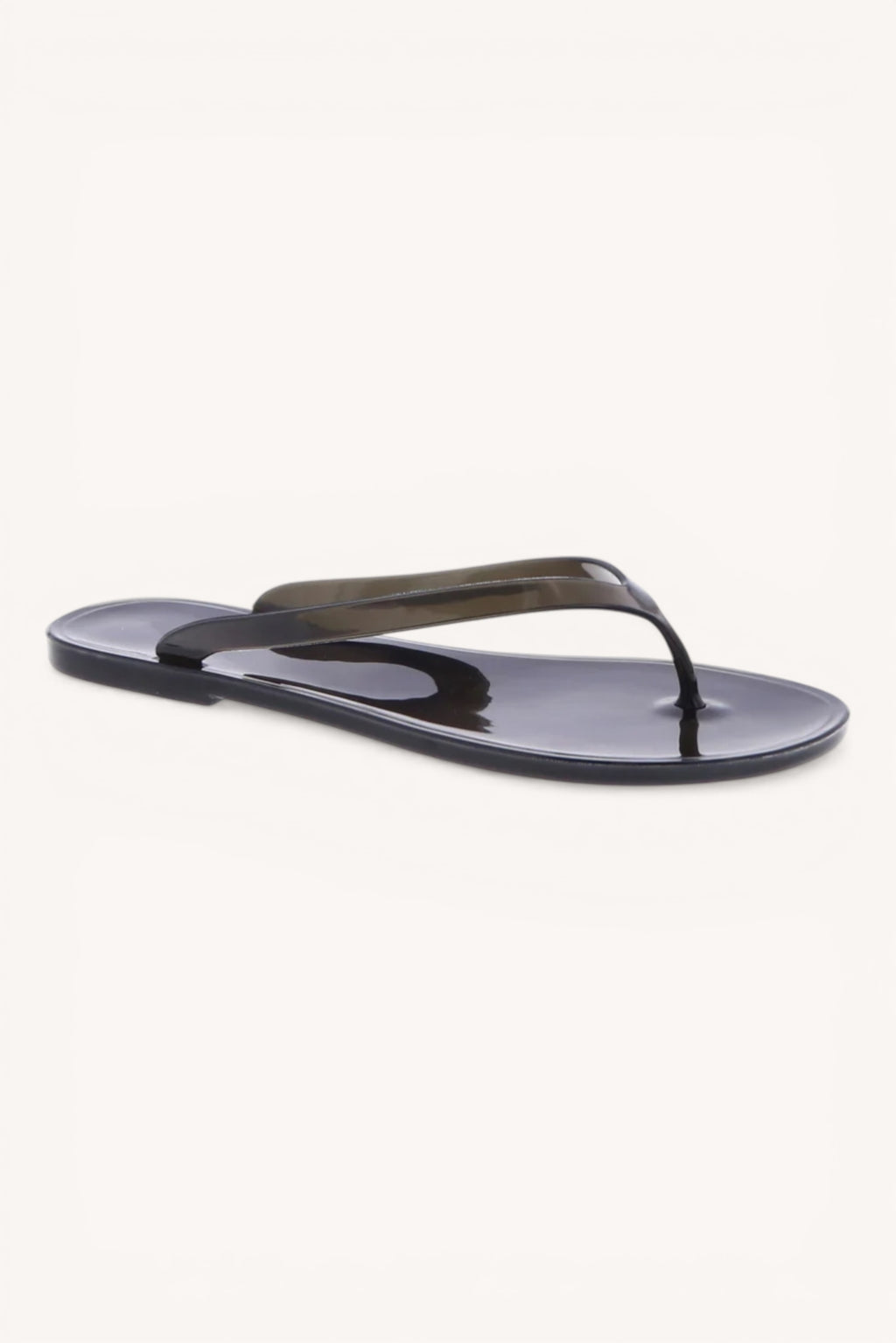 Kate Jelly Flip Flops | Black