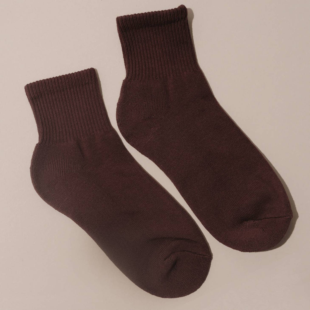 NAT + NOOR Cotton Blend Ankle Socks