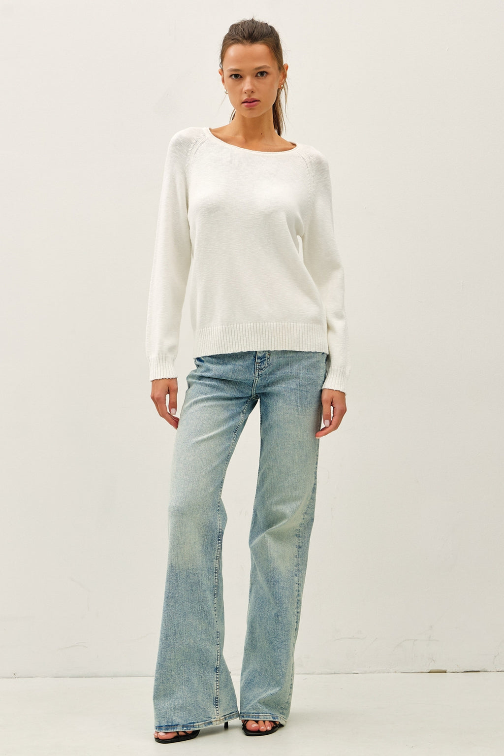 The Arden Sweater | Off White