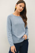 The Arden Sweater | Slate Blue